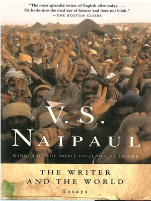 cover image of The Writer and the World